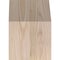 Ekena Millwork 5 1/2"W x 8"D x 8"H Traditional Smooth Knee Brace, Douglas Fir BRC06X08X08TRA00SDF - alternate 4